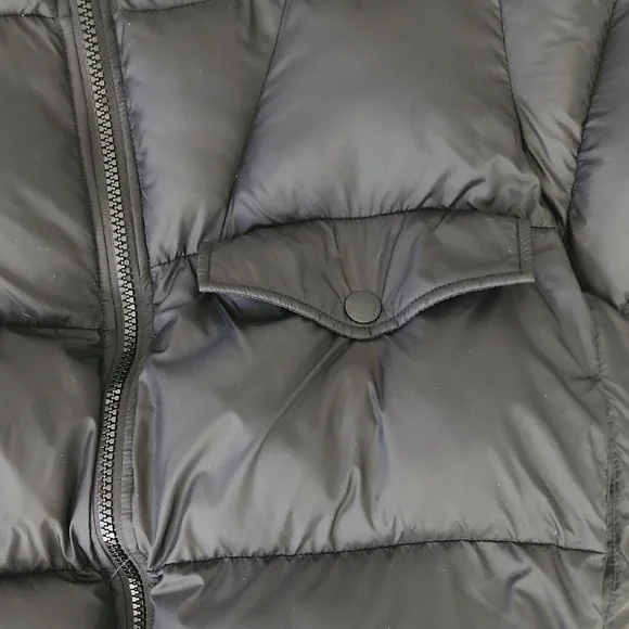 Zara Black Quilted Jacket - Picture 4 of 10